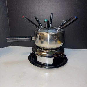 Vtg Roshco Fondue Set - Bild 1 von 11