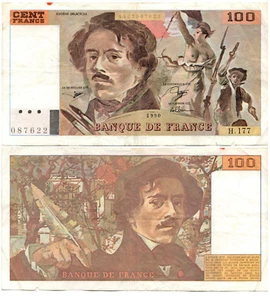 France 100 Francs P#154g(2) (1993) Banque de France VF - Picture 1 of 1