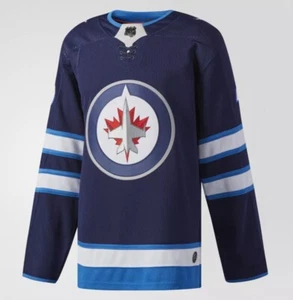 Adidas NHL Winnipeg Jets Patrick Laine Climalite Hockey Jersey Sz 54 - Picture 1 of 2