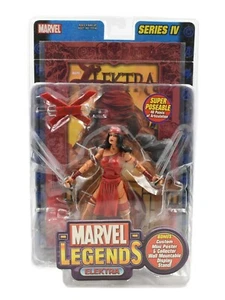 ToyBiz - Marvel Legends Series IV (Red Foil) - Elektra Action Figure - Picture 1 of 3