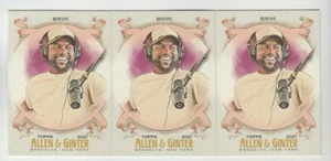 (9) Steelo Brim 2021 TOPPS ALLEN & GINTER CARD LOT #267 TV PERSONALITY - Picture 1 of 1