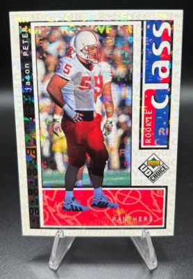 1998 UD Choice Prime Choice Reserve Jason Peter RC #198 SP 046/100 Panthers! - Image 1 of 2
