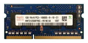 Hynix 2GB (2 x 1GB) SODIMM DDR3 PC3-10600 1333MHz Memory HMT312S6BFR6C-H9 - Picture 1 of 1