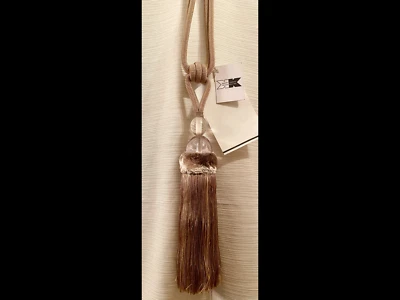 "Cortina individual de acetato acrílico KRAVET TA5261.106 33"" en general 12"" borla lazo"  Foto 1 de 4