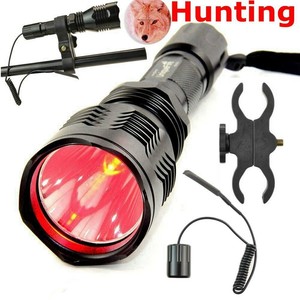 Red Green Hunting Fishing Light 6cm Deep Spotlight 18650 CREE LED Torch