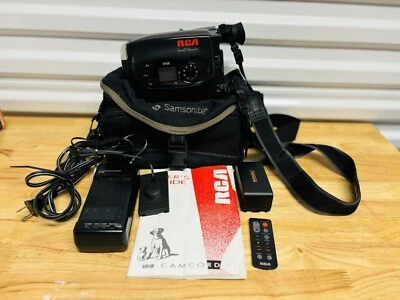 RCA Small Wonder Camcorder VHS Playback CC612 1995 Vintage Video Recorder PARTS - Image 1 of 4