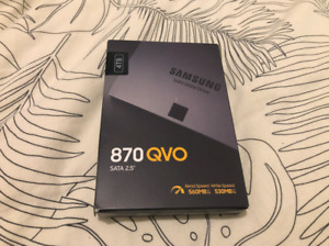 Samsung 870 QVO 4To 2,5" SATA III SSD Interne (MZ-77Q4T0BW) 4 To