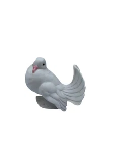 Lefton White Sitting Dove Bird Figurine - Picture 1 of 6