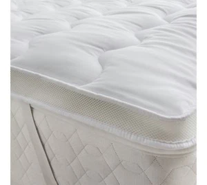 Nuevo Colchón de Microfibra de Calidad Hotel de Lujo Ultra Suave Flujo de Aire Todo TALLA - Imagen 1 de 2