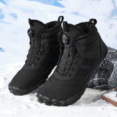 MARKENLOS Winter Warme Wanderschuhe Unisex Kinder Herren Damen Trekking Barfuß Schuhe