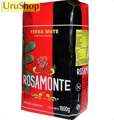 Y38 Yerba Mate Rosamonte 1kg Tea Argentina With Stems • 15.19€