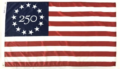 America 250 Betsy Ross Edition Flag 3x5 – Annin Flagmakers U.S. 250th - Image 1 of 4
