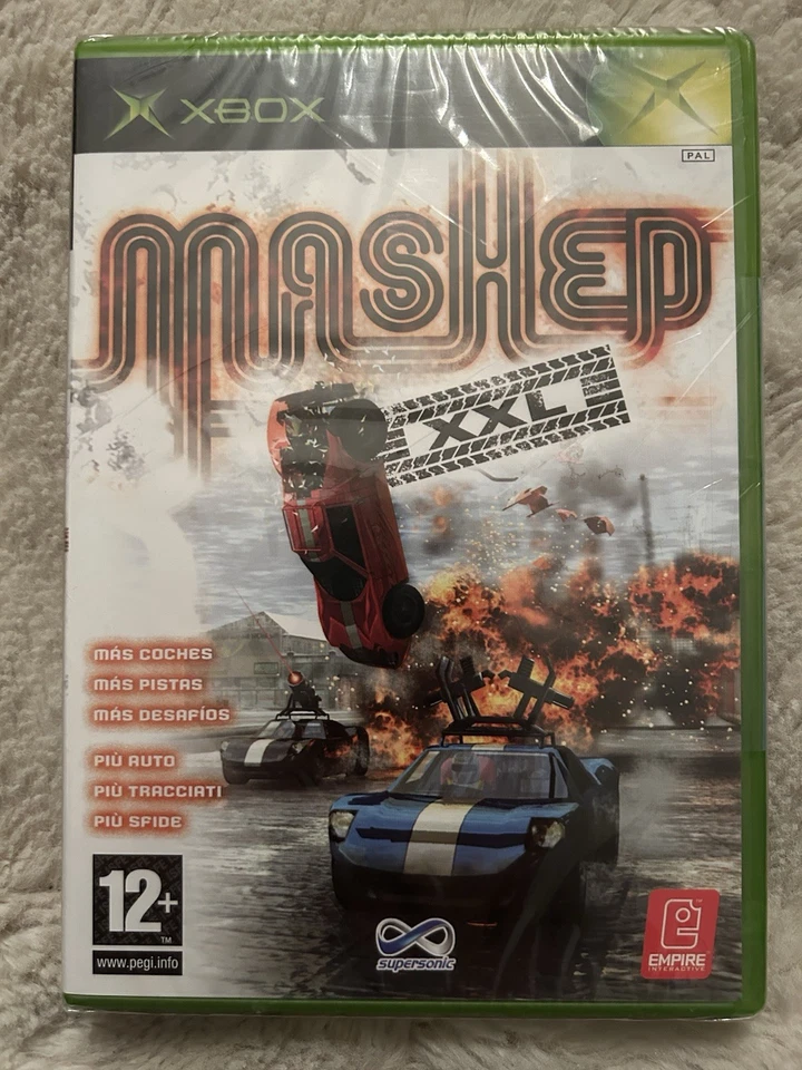 Brand New: Mashed Fully Loaded XXL (Microsoft Xbox Original) - PAL - Sealed!  - Image 1 of 3