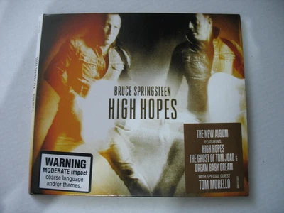 BRUCE SPRINGSTEEN-HIGH HOPES. 2014 DIGIPAK CD ALBUM. POP ROCK. EX - Image 1 of 2
