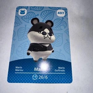 Marlo 437 - Serie 5 Animal Crossing Amiibo Karte ungescannt und original - Bild 1 von 2