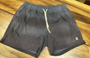 Vuori Kore Shorts 5" Herren Large GEFÜTTERT Ombré Batik sportlicher Kordelzug - Bild 1 von 7