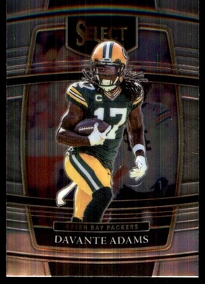 Davante Adams 2021 Panini Select #14 Packers NFL READ FREE SHIPPING AutographDen - Image 1 of 2