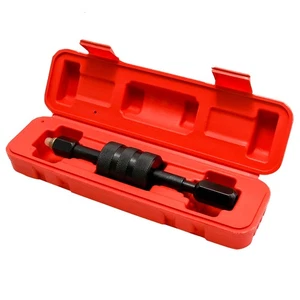Kit de herramientas removedor de inyector de riel común diésel con martillo deslizante y adaptadores de rosca - Imagen 1 de 8