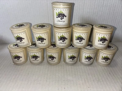 Velas votivas fragancia Blueberry Kringle extremadamente raras y retiradas lote de 12 Foto 1 de 4