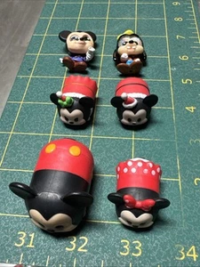 Lot Set Disney Doorables Tsum Tsum Vinyl Figures Mickey Mouse  Minnie Goofy - Picture 1 of 4