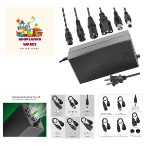 84V 5A Li ion Battery Charger Multiple Plugs Battery Charger 20S 72V Not Appl... - Picture 1 of 8