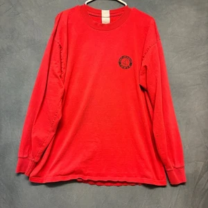 Vintage PG&E Shirt San Joaquin Power Double Sided Long Sleeve Employee Work - Picture 1 of 11