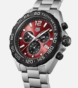 TAG Heuer Formula 1 Chronograph Red dial 43mm CAZ101AN.BA0842 Racing Men’s Watch - Bild 1 von 14