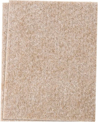 Hoja de fieltro autoadhesiva para muebles de tacto suave para lino duro de 4-1/2 x 6 pulgadas  Foto 1 de 4