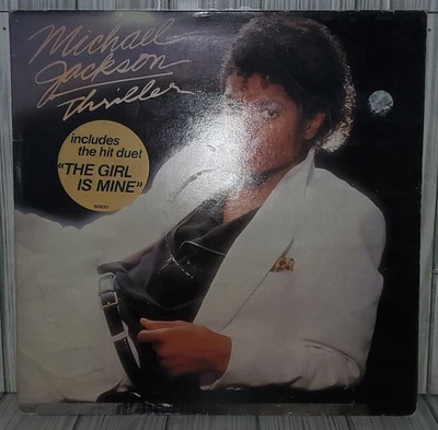 Michael Jackson Thriller 1982 Vinyl Record Foto 1 de 4