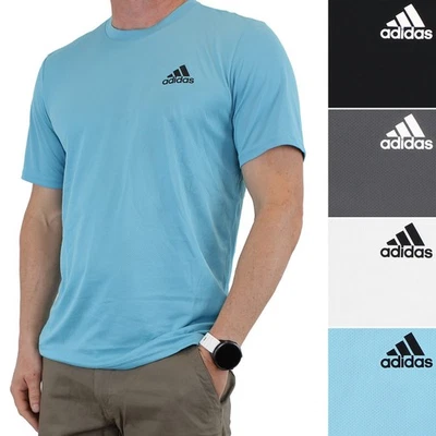 Adidas Men's D4M Aeroready Shirt Short Sleeve Regular Fit Workout Tee - Image 1 of 4