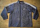 Vintage Mens Adidas 2Xl Quilted Puffer Jacket