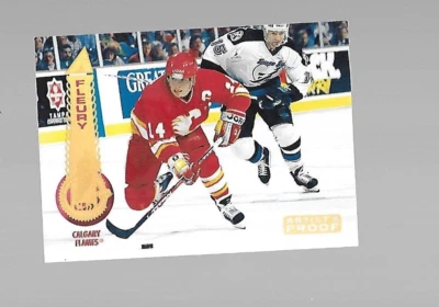 1994-95   Theoren Fleury, Pinnacle, Artist Proof - Image 1 of 2