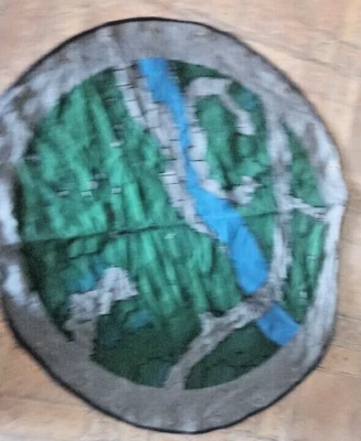 Lego Aufräumsack Beutel Spielmatte aus Jeansstoff Indianer, Piraten - Bild 1 von 3