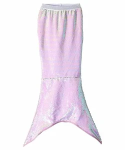 $210 Shade Critters Girl's Pink Sequined One-Piece Mermaid Tail Swimsuit Size L - Picture 1 of 1