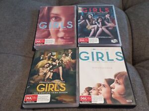 Girls DVDs Seasons 1-4 in VGC Region 4 Lema Dunham
