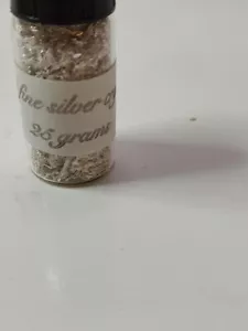 999 Feinsilber Kristalle 25 Gramm Flaschen - Bild 1 von 11