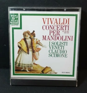 CLAUDIO SCIMONE, VIVALDI concerti per mandolini ERATO - CD - Full silver - Picture 1 of 2