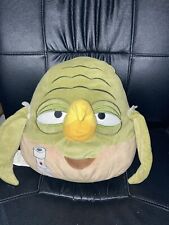 Angry Birds Star Wars Yoda 12" Deluxe Plush Limited Nice Few Stains! Collectible