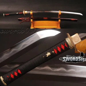 Espada afilada Kobuse arcilla templada plegada T10 Katana japonesa samurai lista para la batalla - Imagen 1 de 13