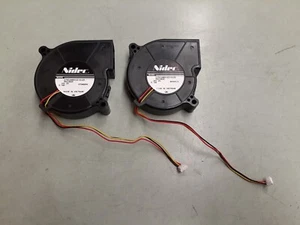 (2) Nidec G75G24MS1ZZ-53J25 RK2-6425 fan blower DC25V 0.14A - Picture 1 of 2