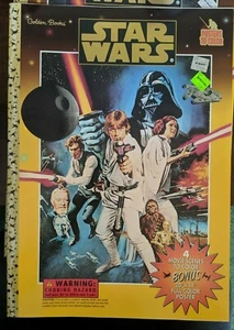 Star Wars 4 Filmszenen zum Ausmalen plus Bonus Poster Golden Books 1997 (Pg55C) - Bild 1 von 6