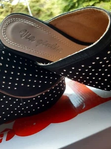 zatteroni donna neri qusi NUOVI N.37 marca VIA GIULIA - Foto 1 di 3