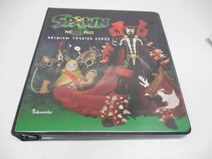 1998 SPAWN The Toy Files 90 CARD SET w/ Chase Cards ALBUM-BINDER BN-078 - Picture 1 of 5