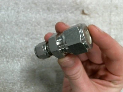 Hoke Gyrolok 8RU4-316 Stainless Reducing Union 1/2 x 1/4 - 60 day warranty - Image 1 of 4