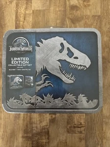 NEW Jurassic World Limited Ed. Collectible Set Blu-ray+DVD+Digital HD 2015 - Picture 1 of 6