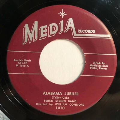 Ferko String Band – Alabama Jubilee 1955 MEDIA Dixieland 45 7" Vinyl Record NM - Image 1 of 4