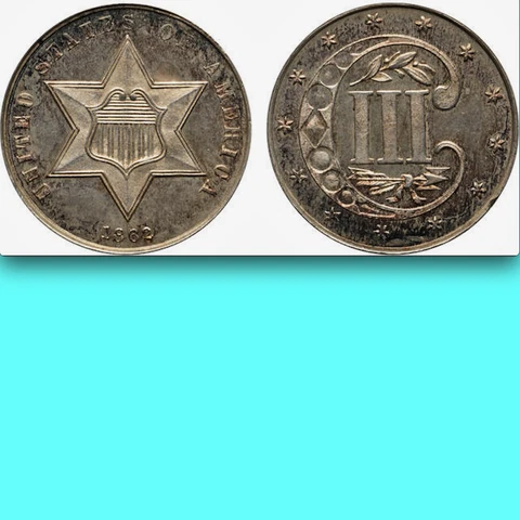 1862 PCGS PR64 Mintage 430 PROOF Three Cents Silver 🏈 SLEEPER Civil War 3C KEY Cover