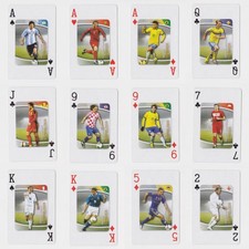 FUTERA FOOTBALL SOCCER POKER PLAYING CARD 2014 BUGLES CHOOSE PLAYER