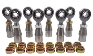 CHROMOLY 4 LINK KIT 1/2 x 1/2-20 HEIM JOINT 1/2 STEEL CONE SPACER BUNG .083 - Picture 1 of 8