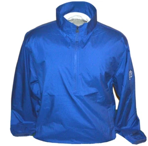 New Monterey Club Golf Mens Size- Large Palace Blue Wind Jacket - Picture 1 of 5